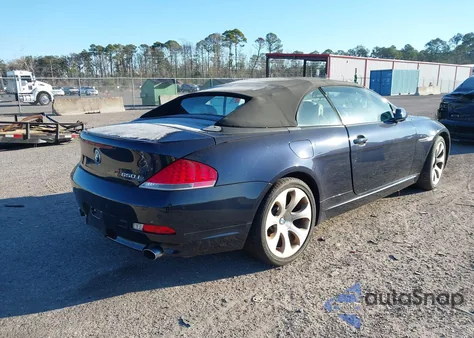 2006 BMW 650I z USA, uszkodzony, nr VIN WBAEK13456CN75641